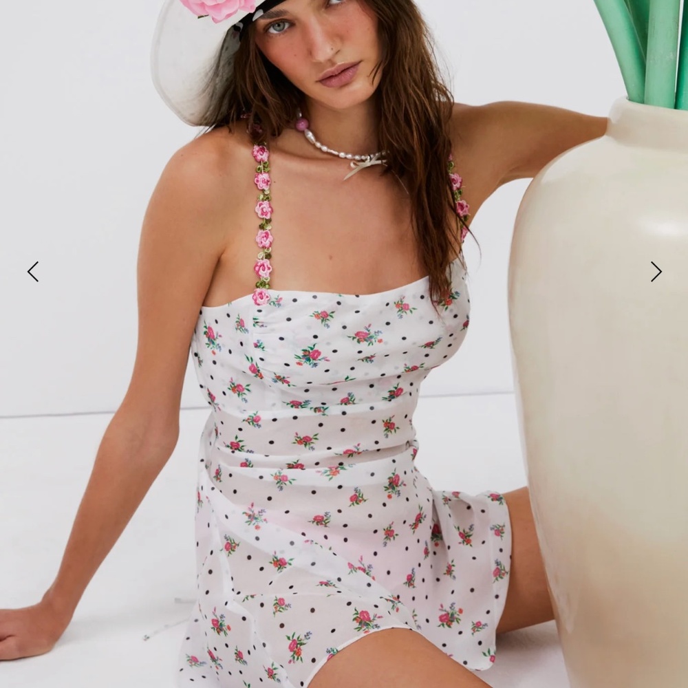 For Love& Lemons Gabrielle Mini Dress